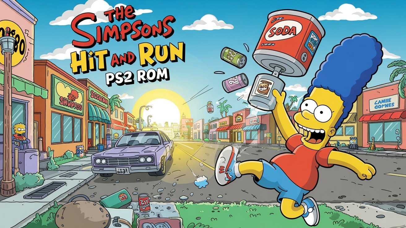 Simpsons Hit and Run PS2 ROM