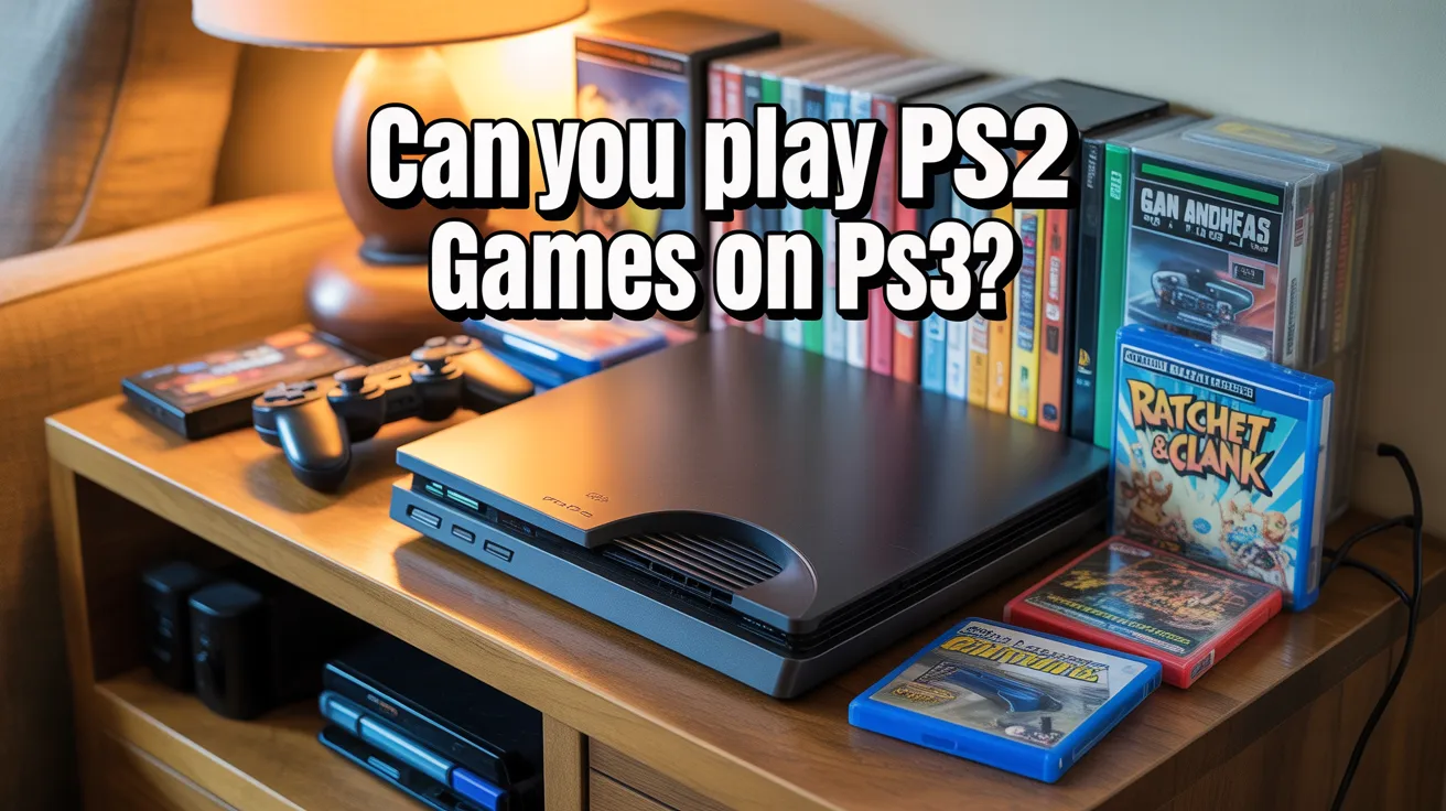 Can You Play PS2 Games on PS3