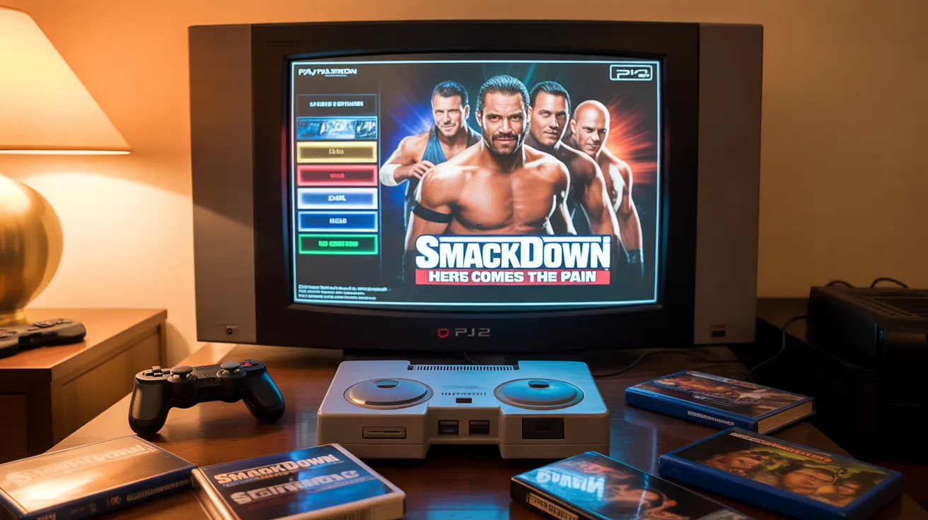 Smackdown Pain PS2 ISO